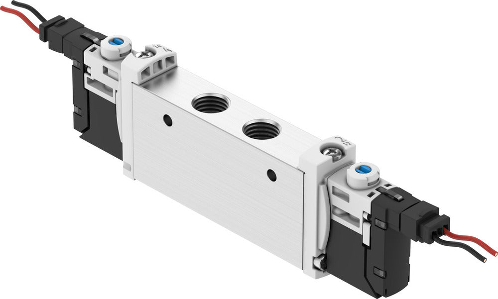 Festo 2x3/2 NC Monostabil Luft Magnetventil G1/8 560L/Min - 577321