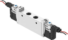 Festo 2x3/2 NC Monostabil Luft Magnetventil G1/8 560L/Min - 577321