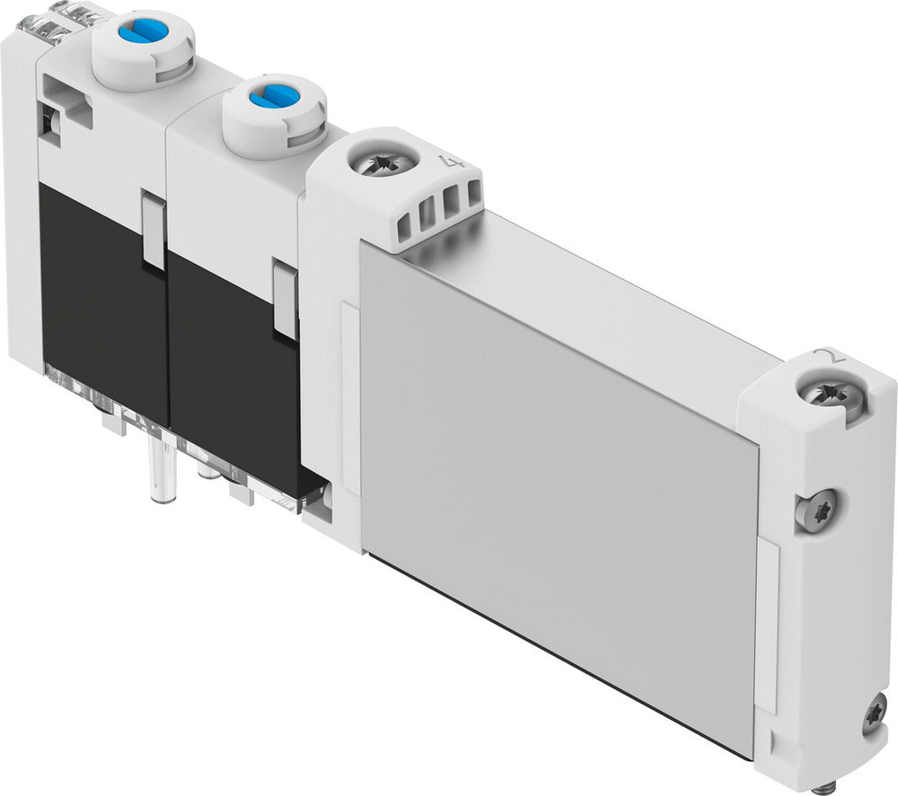 Festo 2x3/2 NO/NC Monostabiles Luft Magnetventil Flansch 150l/min - 573412