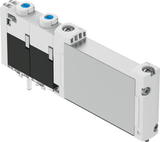 Festo 2x3/2 NO/NC Monostabiles Luft Magnetventil Flansch 150l/min - 573412