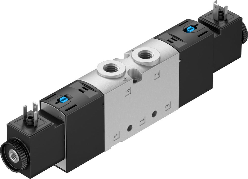 Festo 2x3/2 NO/NC Monostable Air Solenoid Valve G1/8 600l/min - 577523