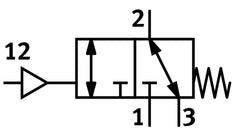 Festo 3/2 NC Monostabile Pneumatische Ventil G3/8 2300l/min - 575578