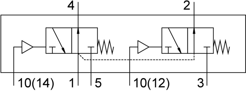 Festo 2x3/2 NO/NC Monostabile Pneumatische Ventil G3/8 1600l/min - 8036720