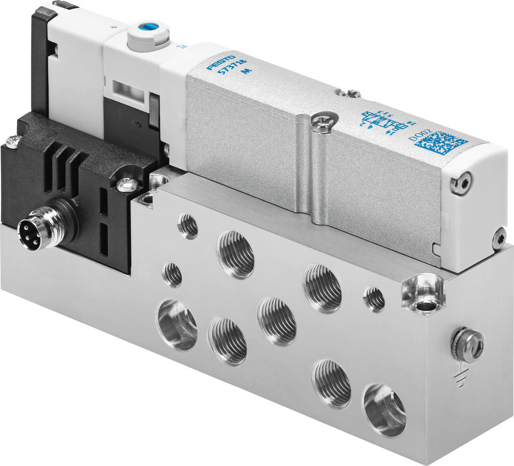 Festo 5/2 Monostable Air Solenoid Valve G1/8 550l/min - 8023560