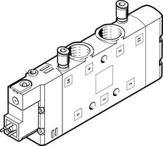 Festo 5/2 Monostabiles Magnetventil Für Luft G3/8 2900L/Min - 163838
