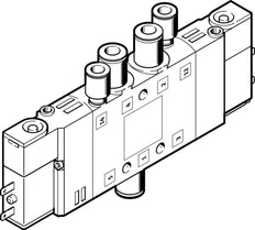 Festo 5/2 Bistabil Luft Magnetventil QS-6 320L/Min - 196880