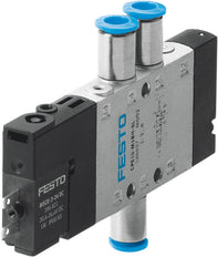 Festo 5/2 Monostabil Luft Magnetventil QS-6 320L/Min - 196883