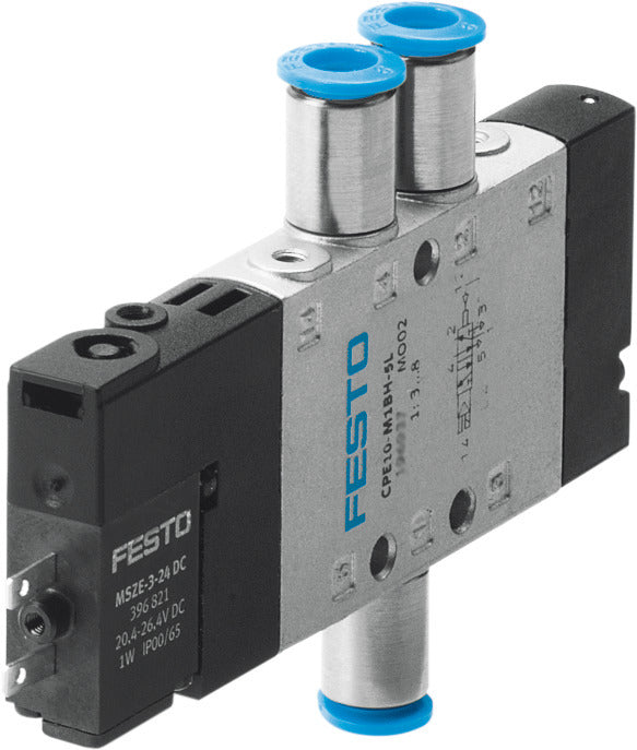 Festo 5/2 Monostable Air Solenoid Valve QS-6 320l/min - 196883