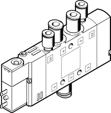 Festo 5/2 Monostable Air Solenoid Valve QS-6 320l/min - 196886