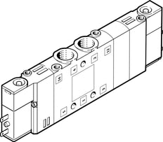 Festo 5/3 Exhausted Air Solenoid Valve M7 250l/min - 533143
