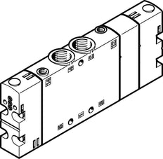 Festo 5/3 Pressurized Basic Valve G1/4 1300l/min - 550162