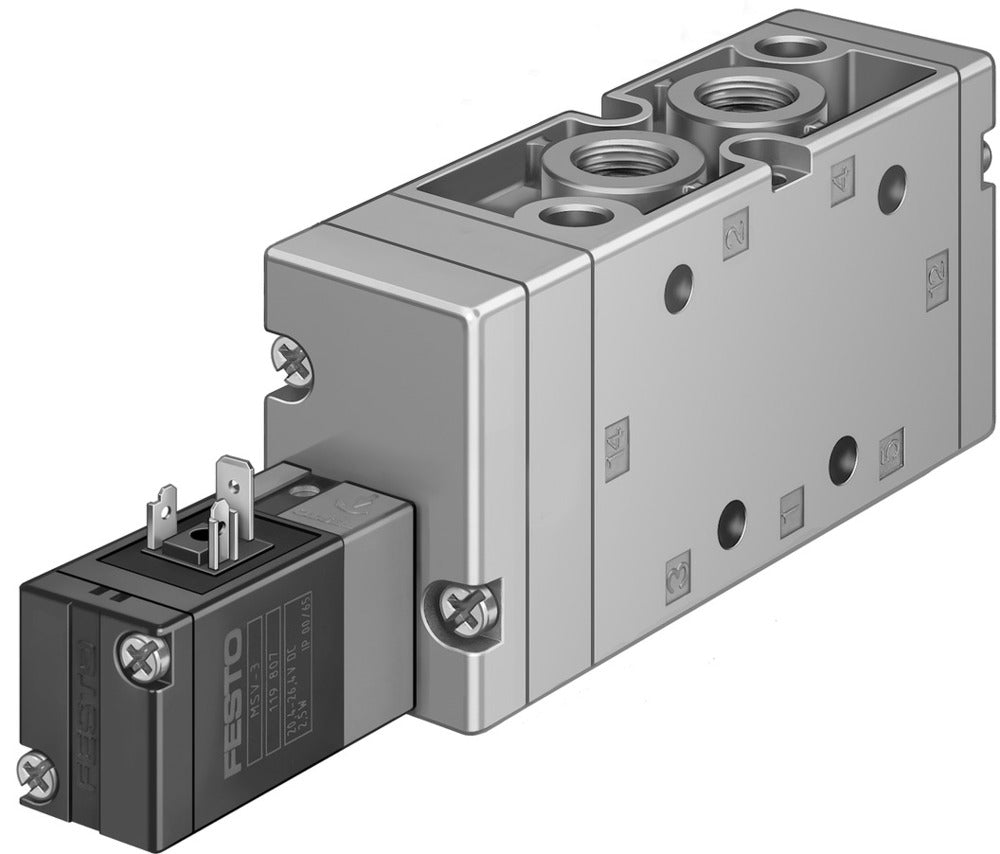 Festo 5/2 Monostable Air Solenoid Valve G3/8 2000l/min - 14947