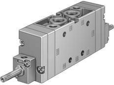 Festo 5/3 Exhausted Air Solenoid Valve G3/8 2200l/min - 535947