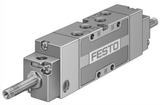 Festo 5/3 NC Air Solenoid Valve G1/8 1000l/min - 30484