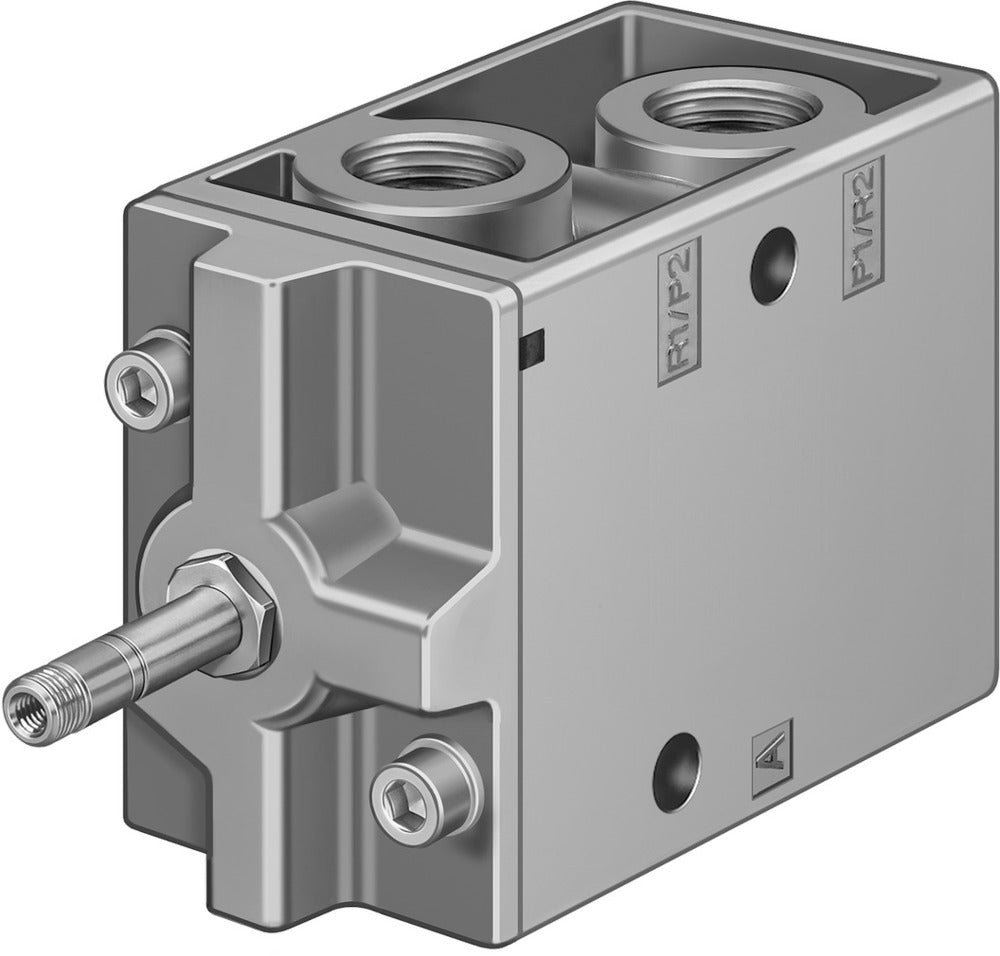 Festo 3/2 NO Monostable Air Solenoid Valve G1/2 3700l/min - 7884