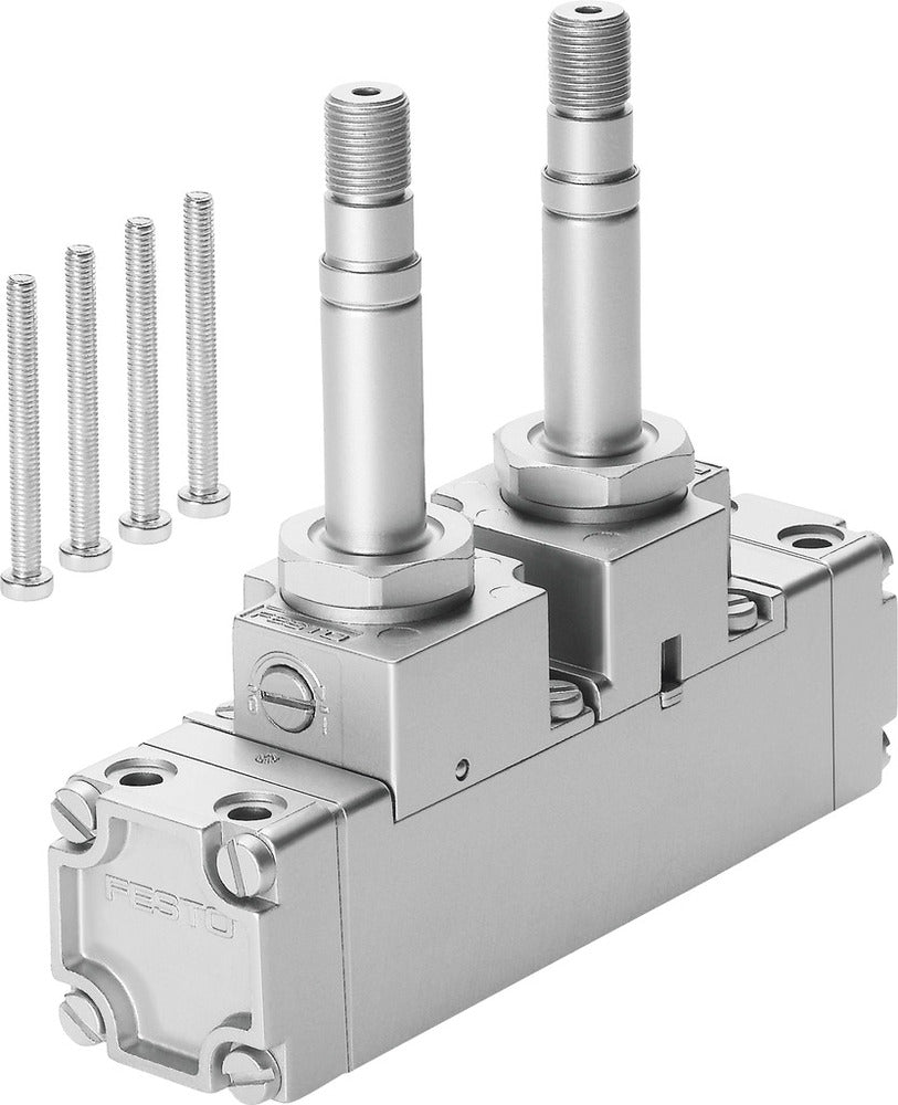 Festo 5/2 Bistable Air Solenoid Valve Sub-base 1.5 - 10bar/22 - 145psi - 6112