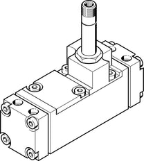 Festo 5/2 Monostable Air Solenoid Valve G1/4 1400l/min - 6154