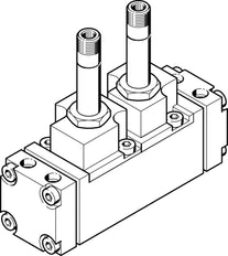 Festo 5/2 Bistabil Luft Magnetventil G1/4 1400L/Min - 6159