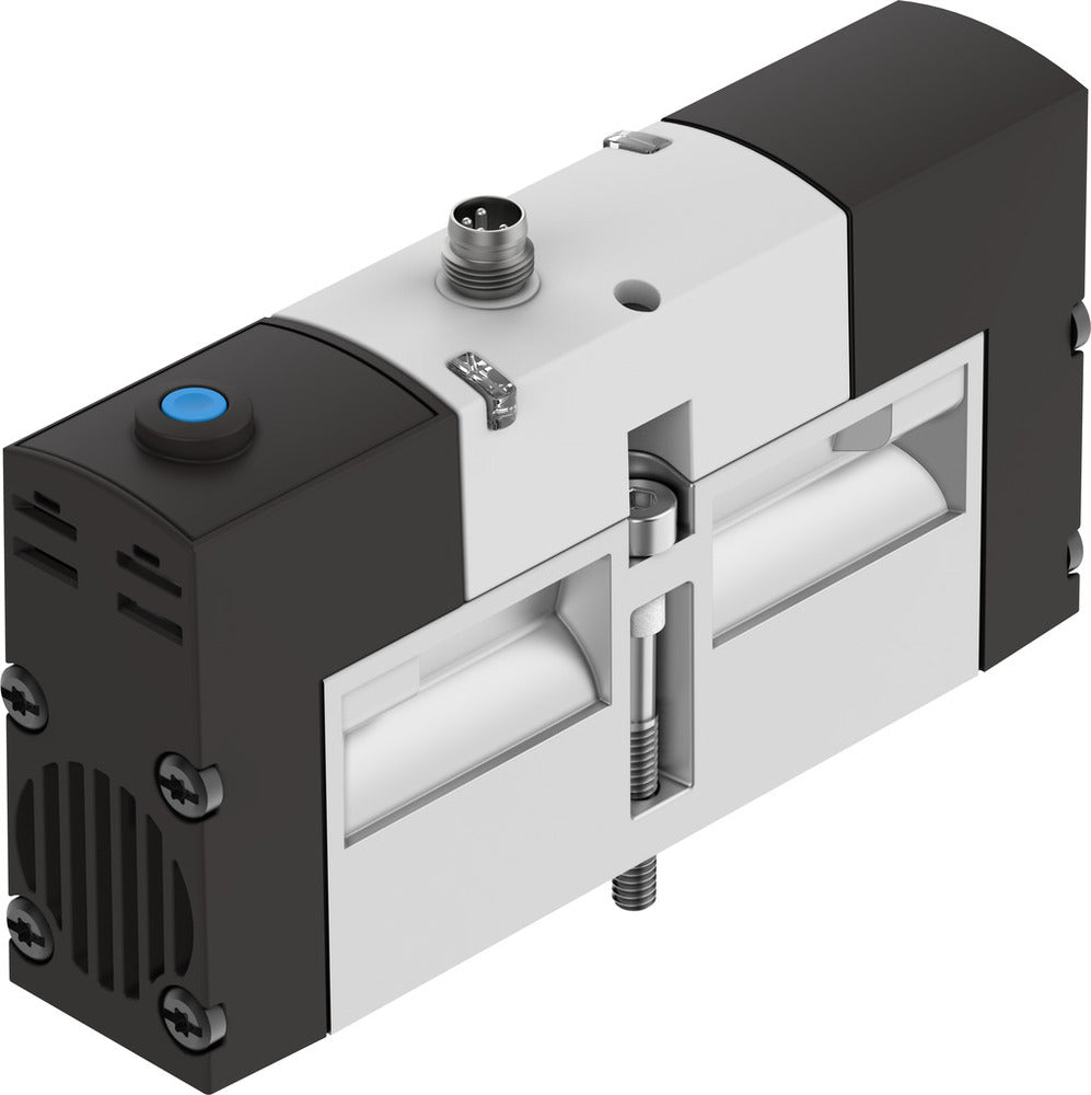 Festo 5/2 Monostable Air Solenoid Valve Size 26mm ISO 15407-1 1100l/min - 534536