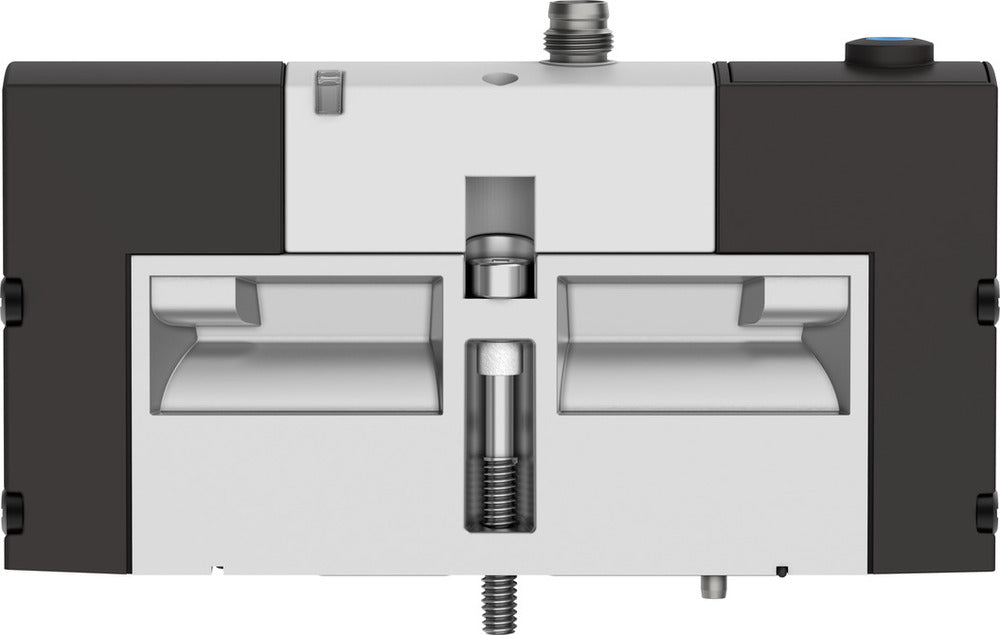 Festo 5/2 Monostable Air Solenoid Valve Size 26mm ISO 15407-1 1100l/min - 534535