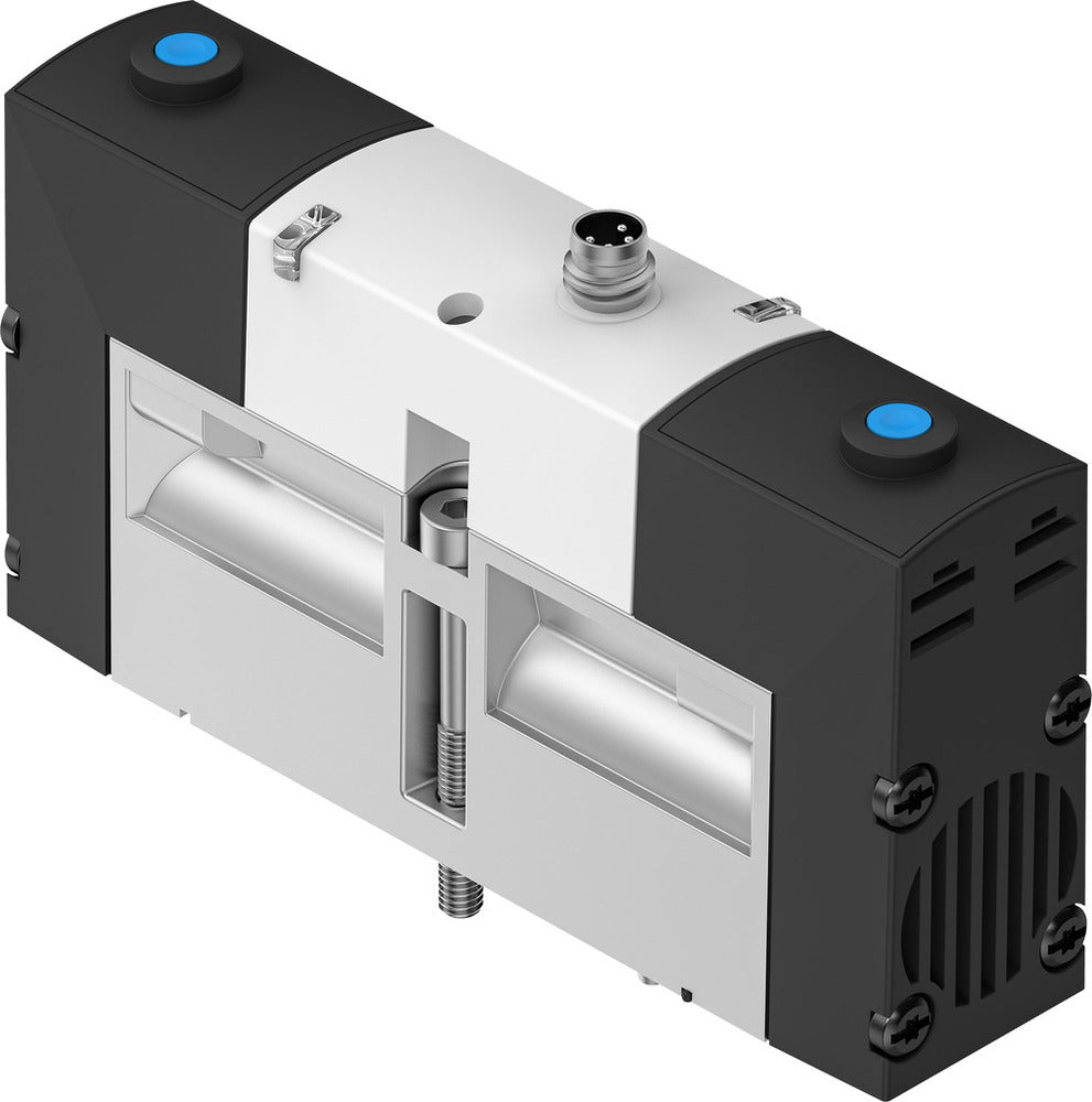 Festo 2x3/2 NO Monostable Air Solenoid Valve Size 26mm ISO 15407-1 900l/min - 534533