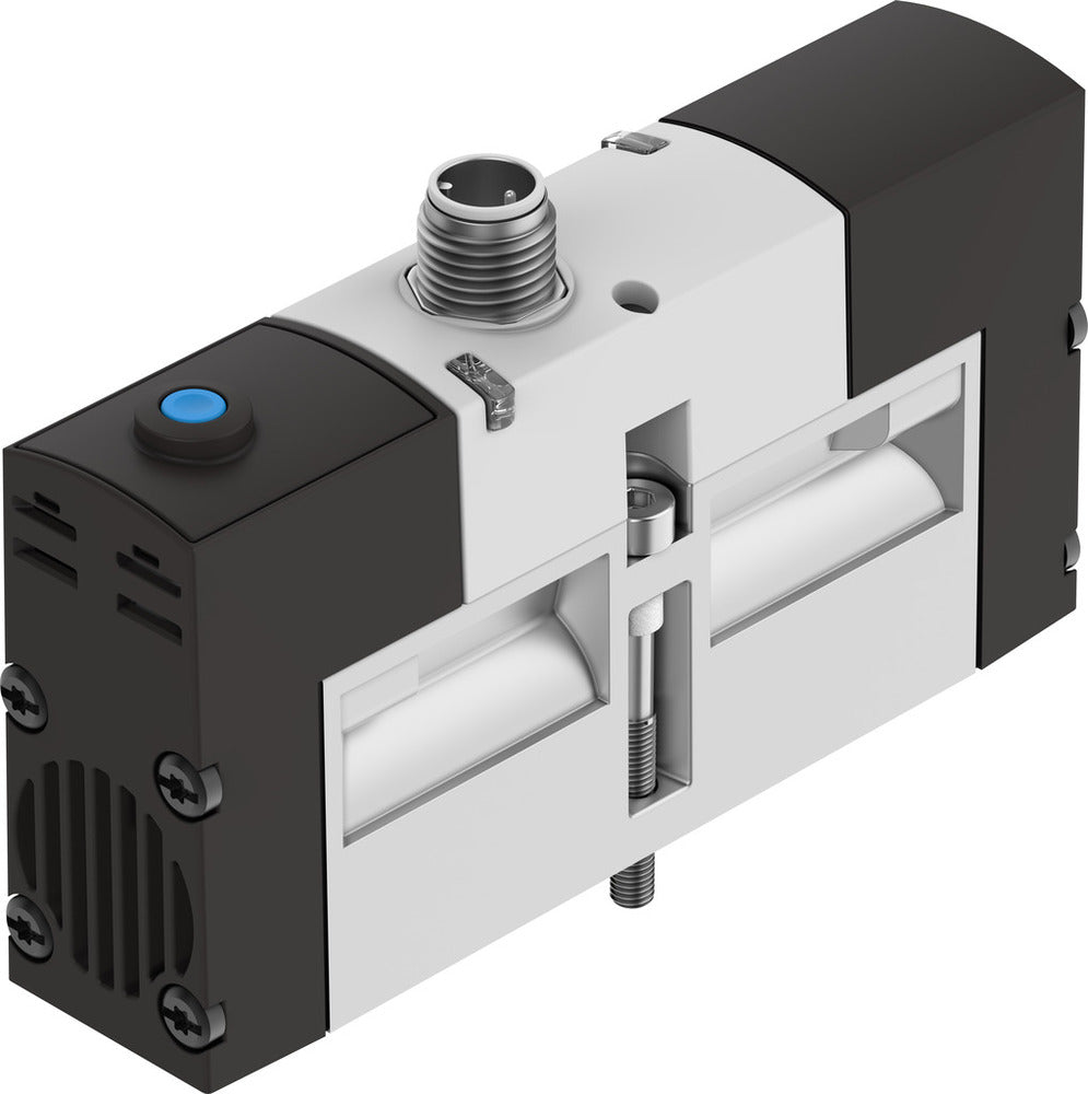 Festo 5/2 Monostable Air Solenoid Valve Size 26mm ISO 15407-1 1100l/min - 534556
