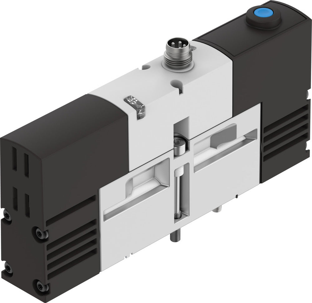 Festo 5/2 Monostable Air Solenoid Valve Size 18mm ISO 15407-1 Size 02 VDMA 24563 550l/min - 534785