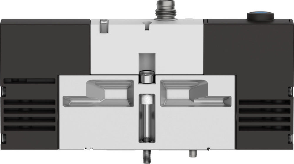 Festo 5/2 Monostable Air Solenoid Valve Size 18mm ISO 15407-1 Size 02 VDMA 24563 550l/min - 534784