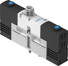 Festo 5/3 NC Air Solenoid Valve Size 18mm ISO 15407-1 Size 02 VDMA 24563 450l/min - 546771