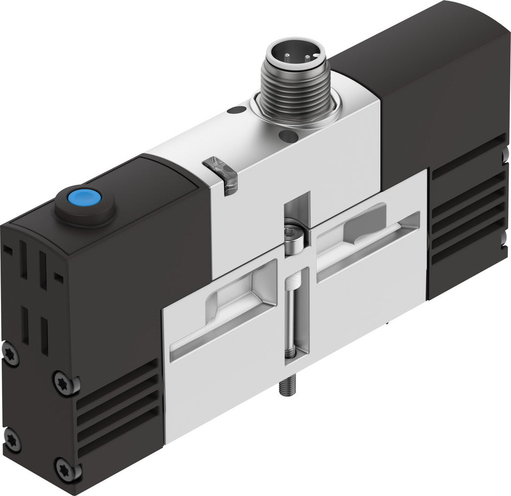 Festo 5/2 Monostable Air Solenoid Valve Size 18mm ISO 15407-1 Size 02 VDMA 24563 550l/min - 546777