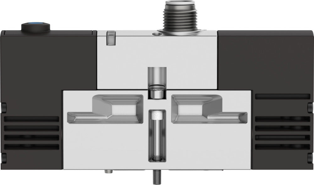 Festo 5/2 Monostable Air Solenoid Valve Size 18mm ISO 15407-1 Size 02 VDMA 24563 550l/min - 546777