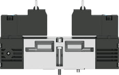 Festo 2x3/2 NO Monostabil Magnetventil Baugröße 18mm ISO 15407-1 400l/min - 547111