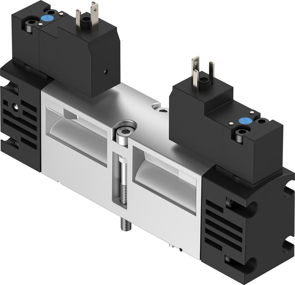Festo 2x3/2 NO Monostable Air Solenoid Valve Size 18mm ISO 15407-1 400l/min - 547191