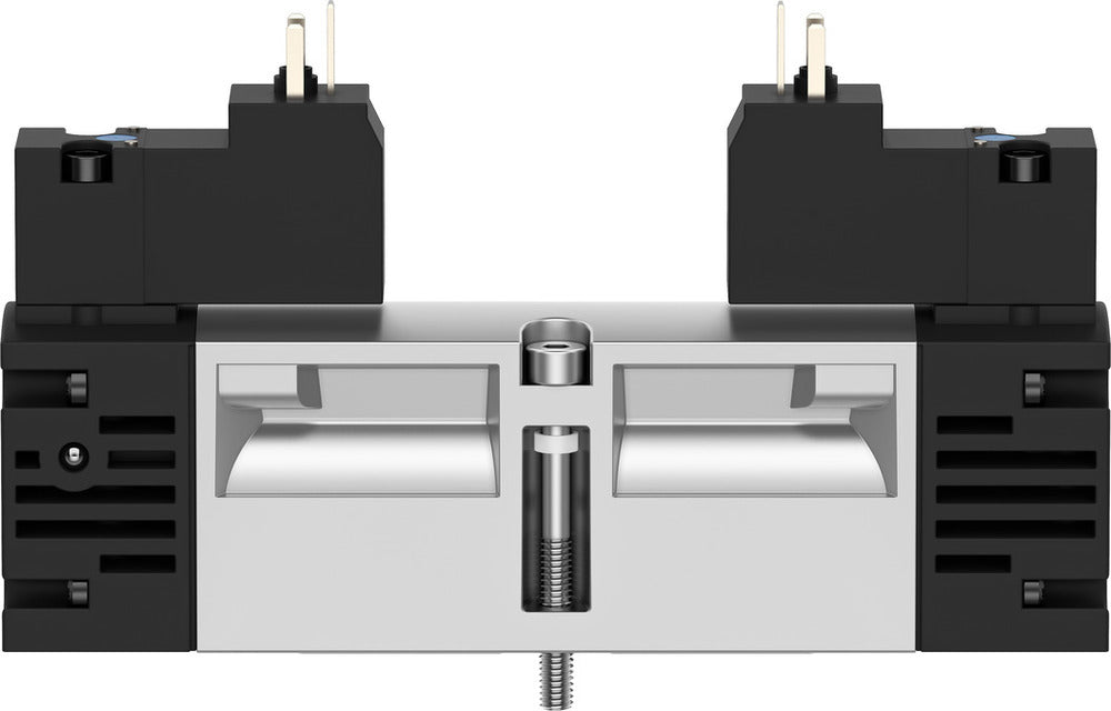 Festo 5/3 Pressurized Air Solenoid Valve Size 18mm ISO 15407-1 450l/min - 547203