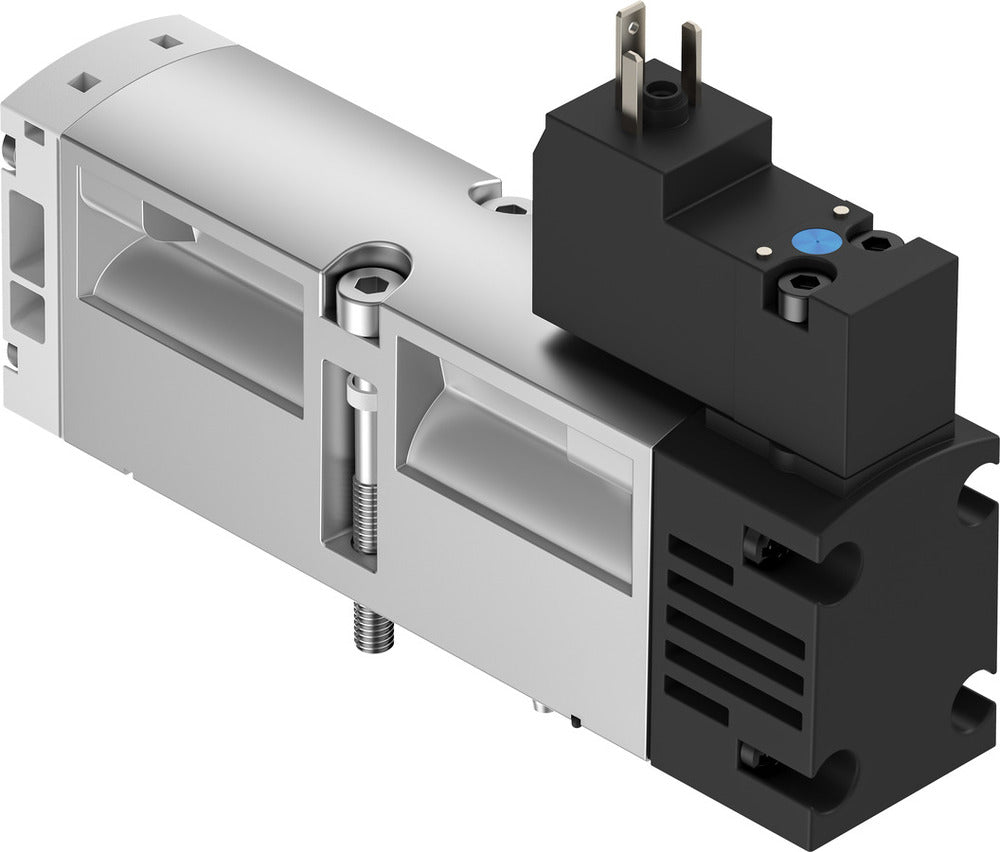 Festo 5/2 Monostable Air Solenoid Valve Size 26mm ISO 15407-1 1100l/min - 547218