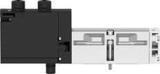 Festo 5/3 Exhausted Air Solenoid Valve Size 18mm ISO 15407-2 380l/min - 8039183
