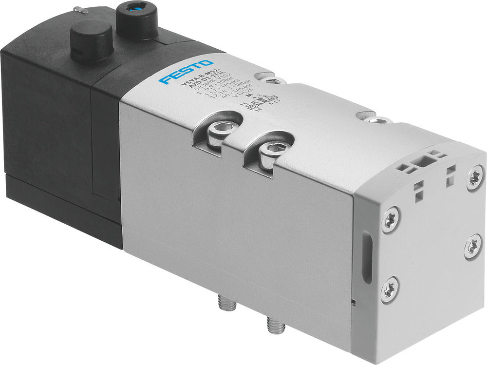 Festo 5/2 Monostable Air Solenoid Valve Size 1 ISO 5599-2 1300l/min - 8034838