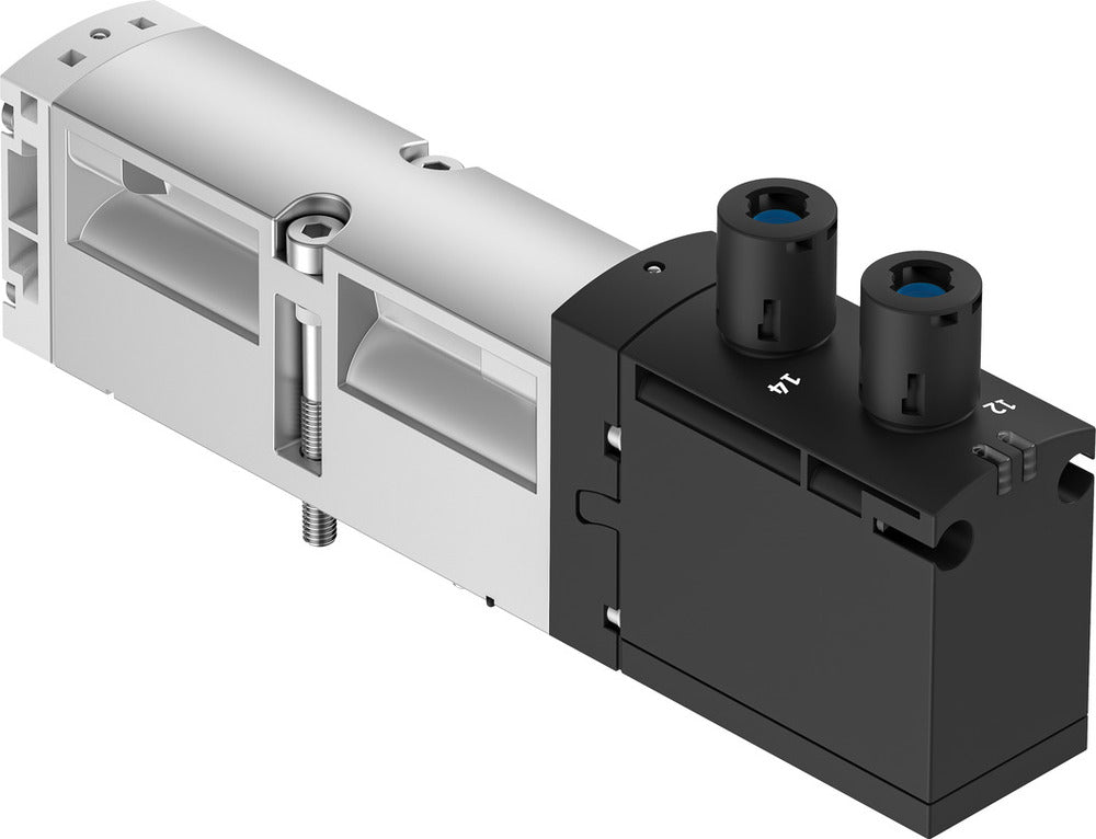 Festo 2x3/2 NC Monostabil Magnetventil Luft Baugröße 26mm ISO 15407-2 900l/min - 8033013