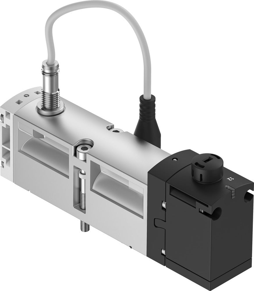 Festo 5/2 Monostabil Luft Magnetventil Baugröße 26mm ISO 15407-2 1100l/min - 8033057