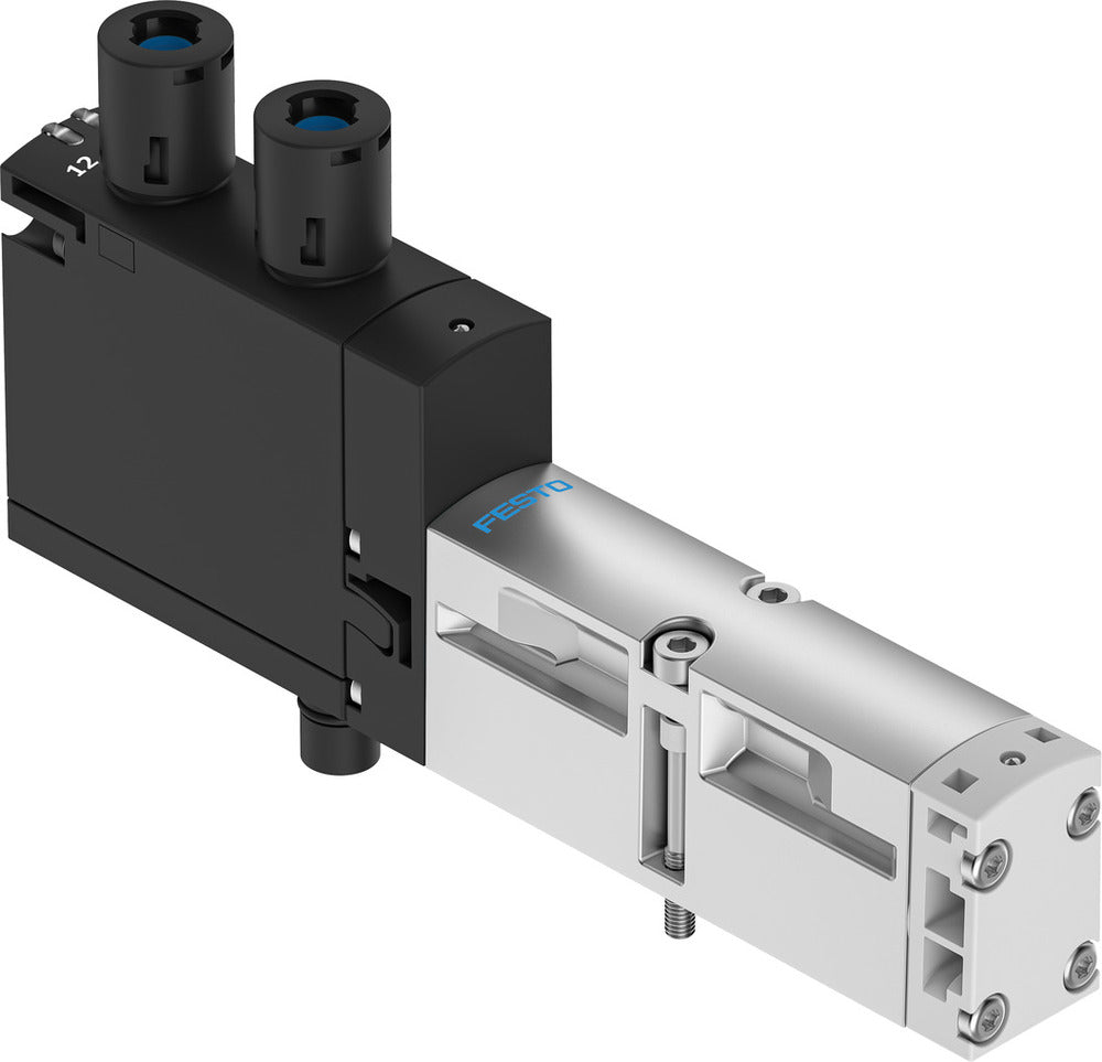 Festo 2x3/2 NO Monostabil Magnetventil Luft Baugröße 18mm ISO 15407-2 400l/min - 8033446