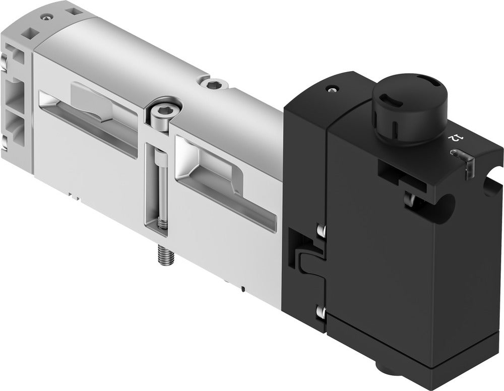 Festo 5/2 Monostabile Luft Magnetventil Baugröße 18mm ISO 15407-2 550l/min - 8033488