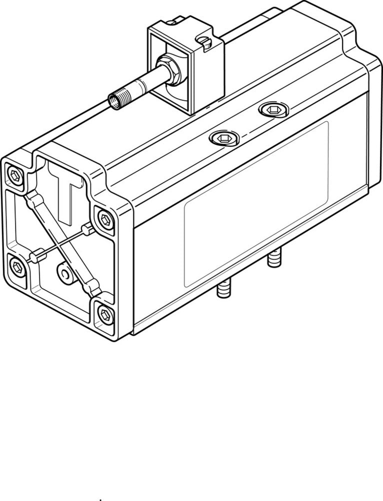 Festo 5/2 Monostabil Magnetventil Luft Baugröße 4 ISO 5599-1 6000l/min - 14544