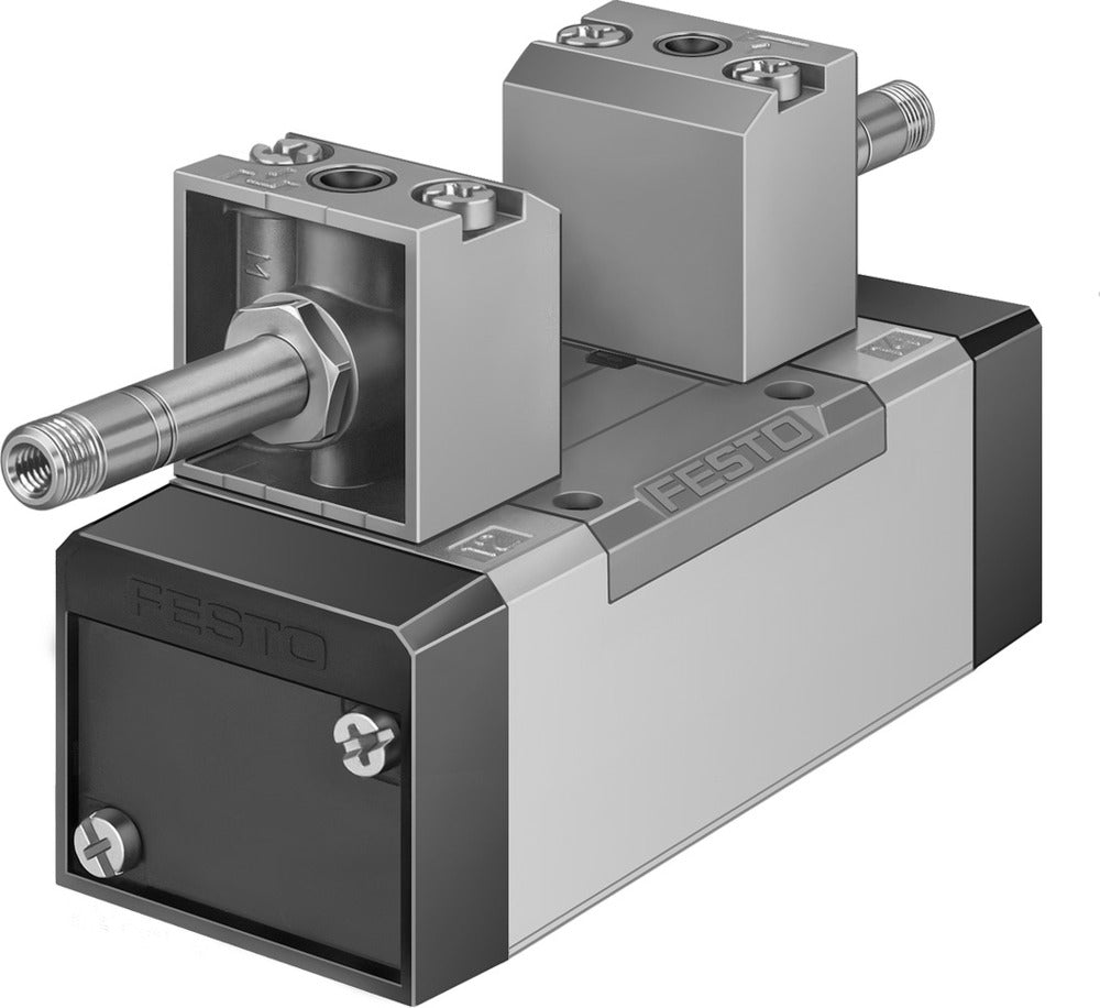 Festo 5/3 Magnetventil Für Druckluft Baugröße 1 ISO 5599-1 1200l/min - 150984