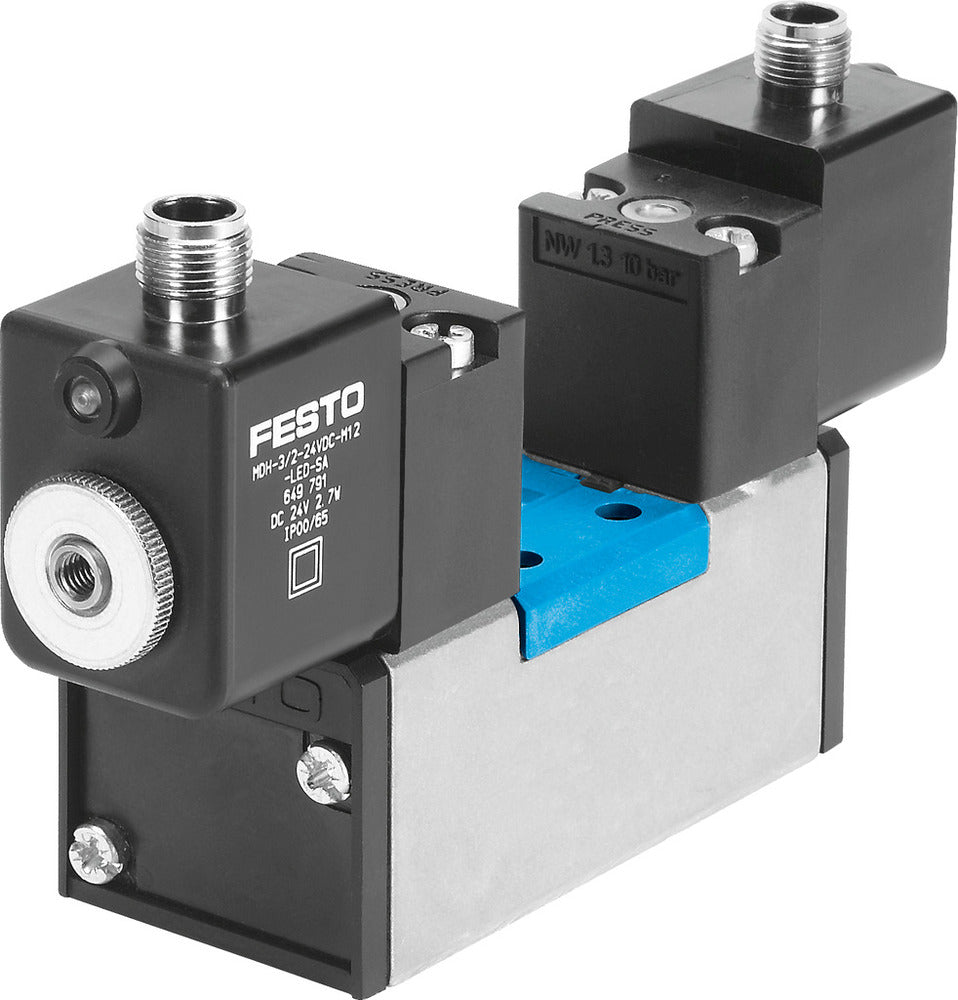 Festo 5/2 Bistable Air Solenoid Valve Size 1 ISO 5599-1 1200l/min - 540809