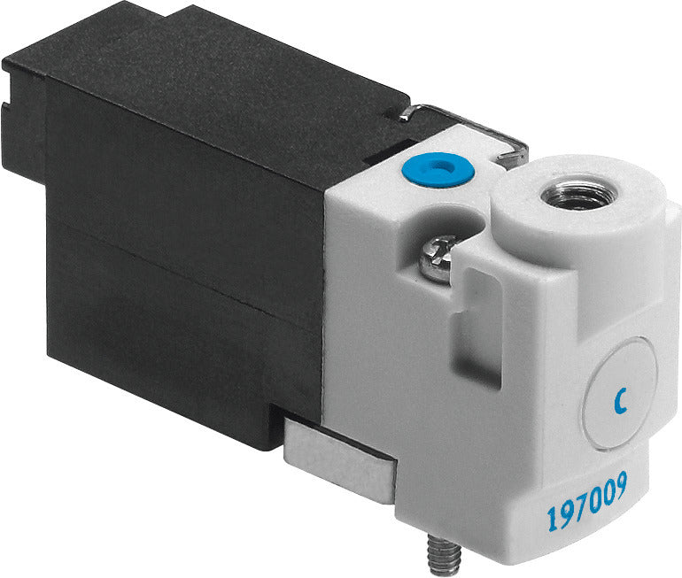 Festo 2/2 NC Monostable Air Solenoid Valve Sub-base 14l/min -0.9 - 2bar/-13 - 29psi - 197047