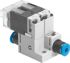 Festo 2x2/2 NC Monostabile Vakuumventil QS-4 30l/min 0 - 1.5bar/0 - 22psi - 560372