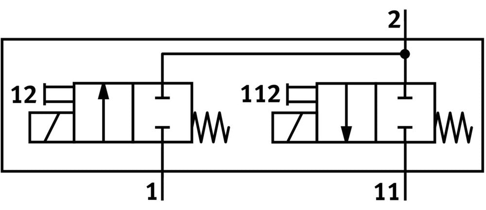 Festo 2x2/2 NC Monostabile Vakuumventil QSP10 30l/min 0 - 1.5bar/0 - 22psi - 563365