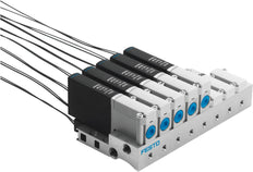 Festo 3/2 NO Monostabiler Luft Magnetventil Anschlussplatte 100L/Min -0.9 - 8Bar/-13 - 116Psi - 196141