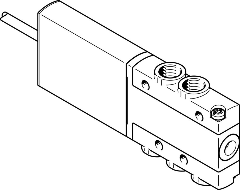 Festo 5/2 Monostabiler Luft Magnetventil M7 90L/Min -0,9 - 8Bar/-13 - 116Psi - 525115