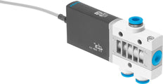 Festo 3/2 NC Monostable Air Solenoid Valve QS-6 200l/min -0.9 - 8bar/-13 - 116psi - 525153